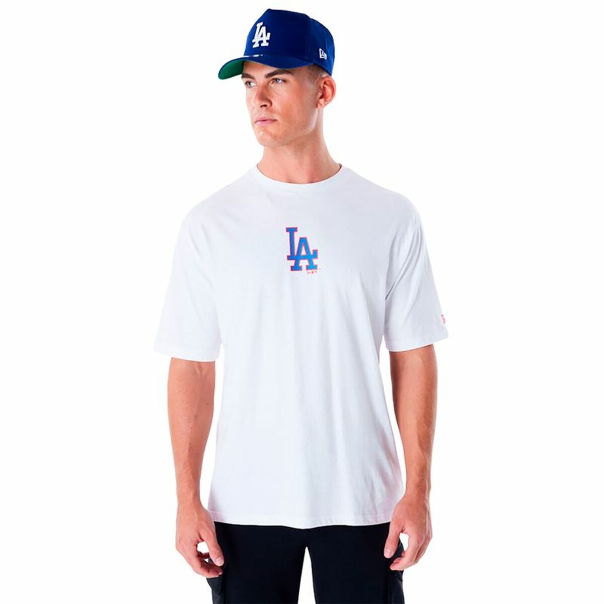 Men’s Short Sleeve T-Shirt New Era MLB WORLD SERIES OS LA Dodgers Hombre S
