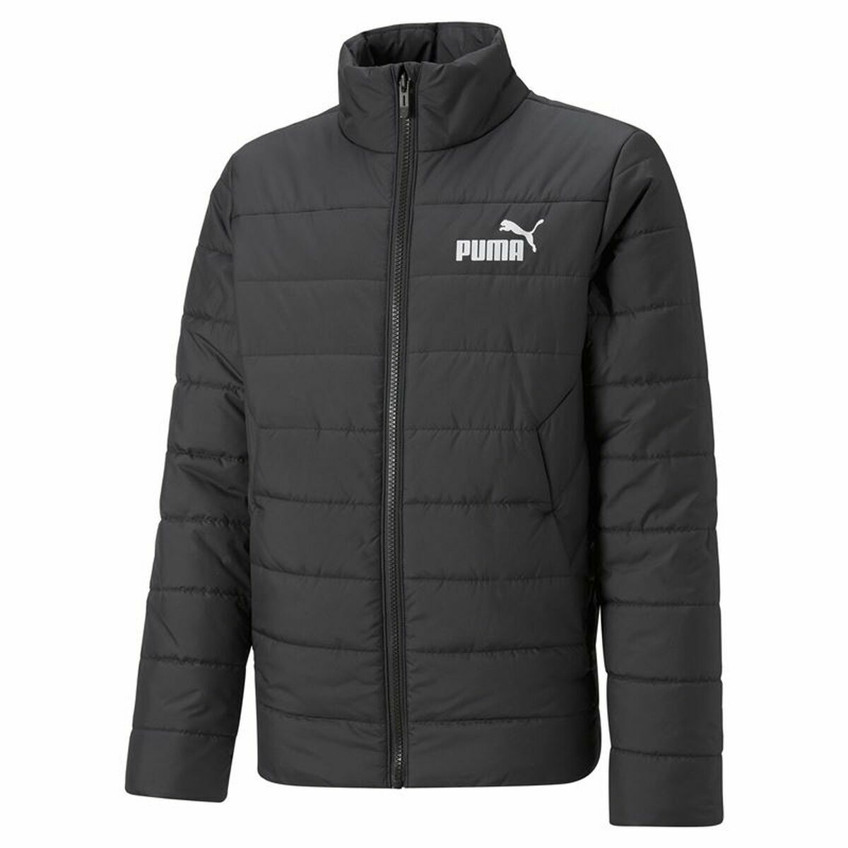Children's Sports Jacket Puma Essentials Padded Black 7-8 Years
